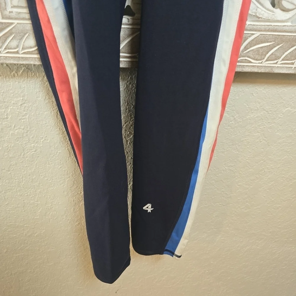 Fourlaps Re-Up  Elevate Training Jumpsuit Navy Scoop Neck size L NWT $128